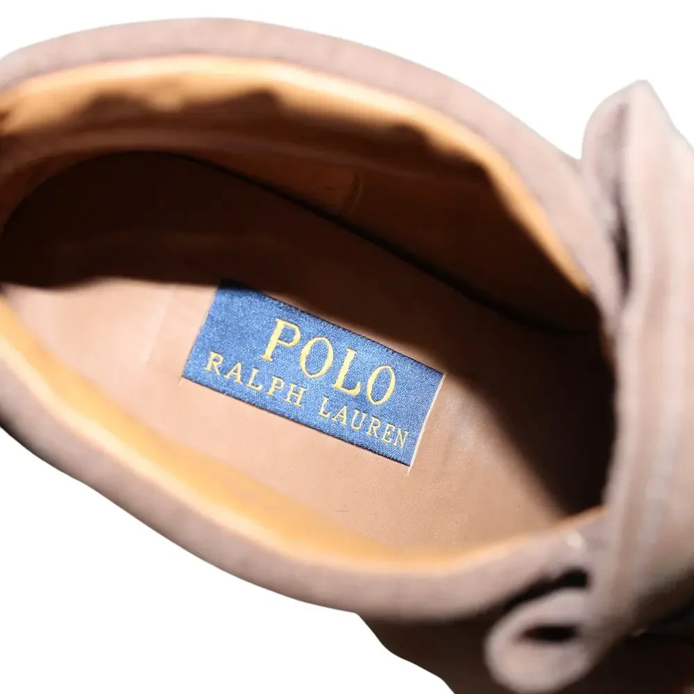 POLO Ralph Lauren Helene‎ Suede Platform Ankle Booties 39 B US 9
